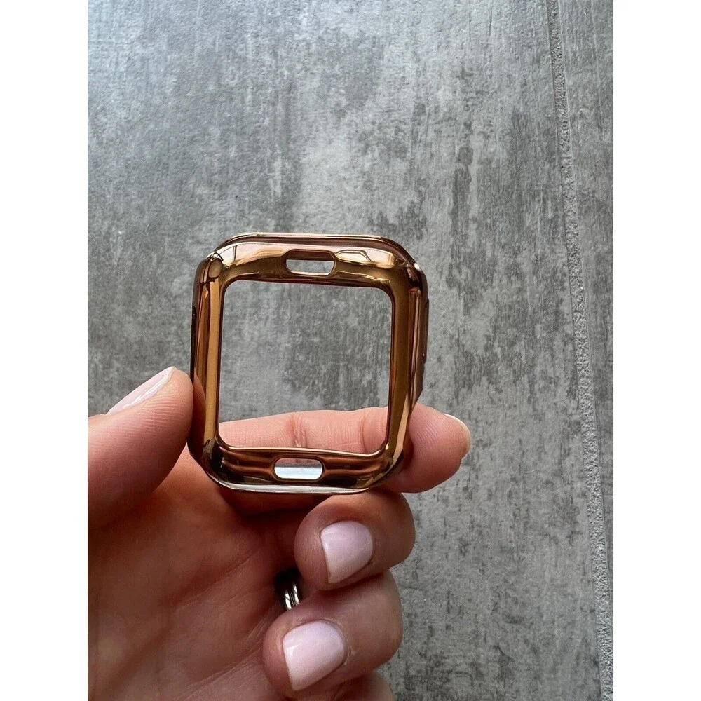 Apple Watch Protector Soft Half Case Shell Bumper Cover 40mm Rose Gold NEW